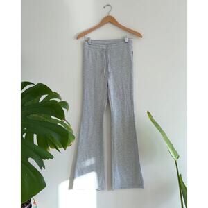 TNA flare grey lounge pants | sz small